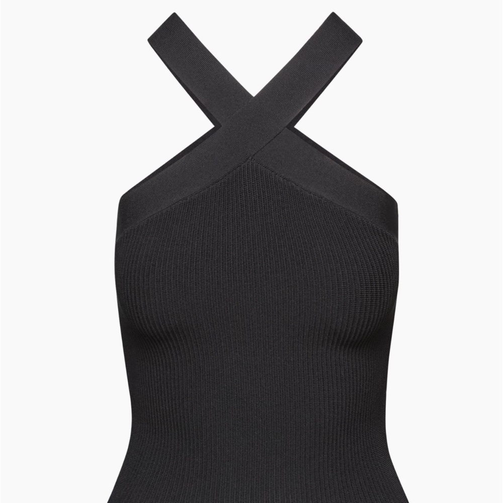 Babaton Sculpt Knit Criss Cross Tank